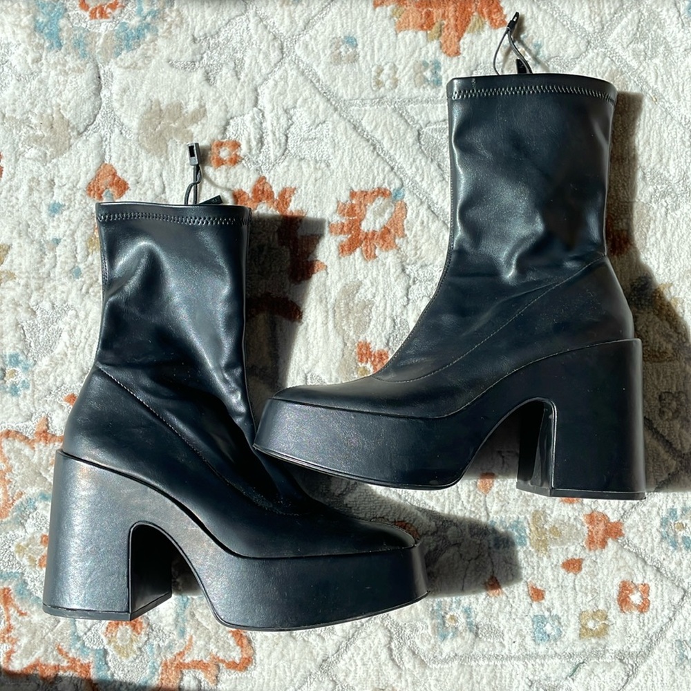 Zara Platform Boots